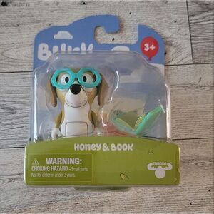 Bluey Figures - Honey with Book